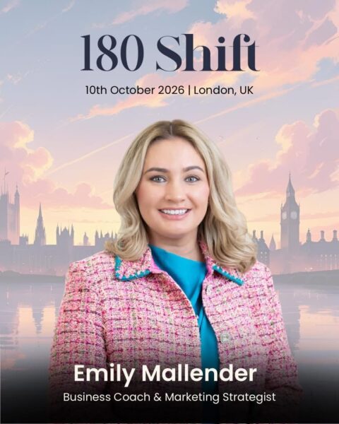 Emily Mallender, speaker at 180 Shift, London, 10th October 2026