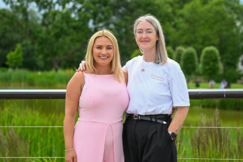 Emily Mallender with Esther Ghey