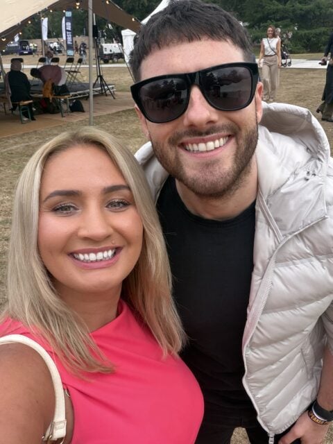 Emily Mallender with Matt Hall