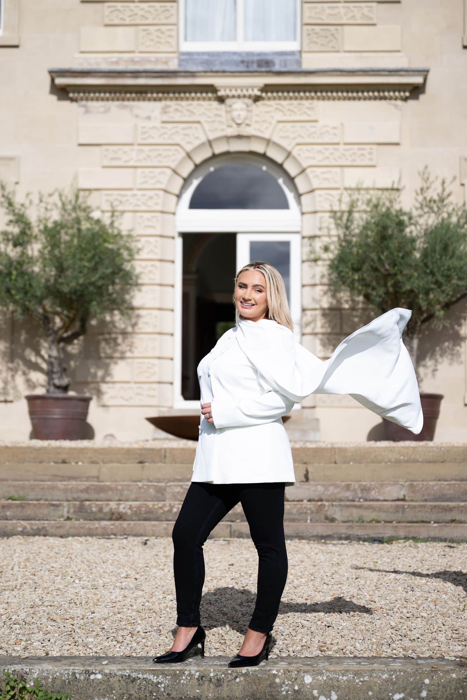 Emily Mallender, award-winning business coach, outdoors