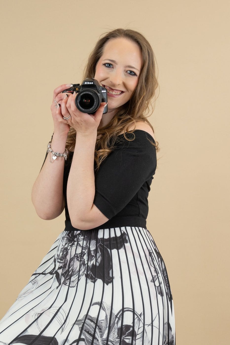 Woman business owner in her personal brand photo, shot by EMpowered Media