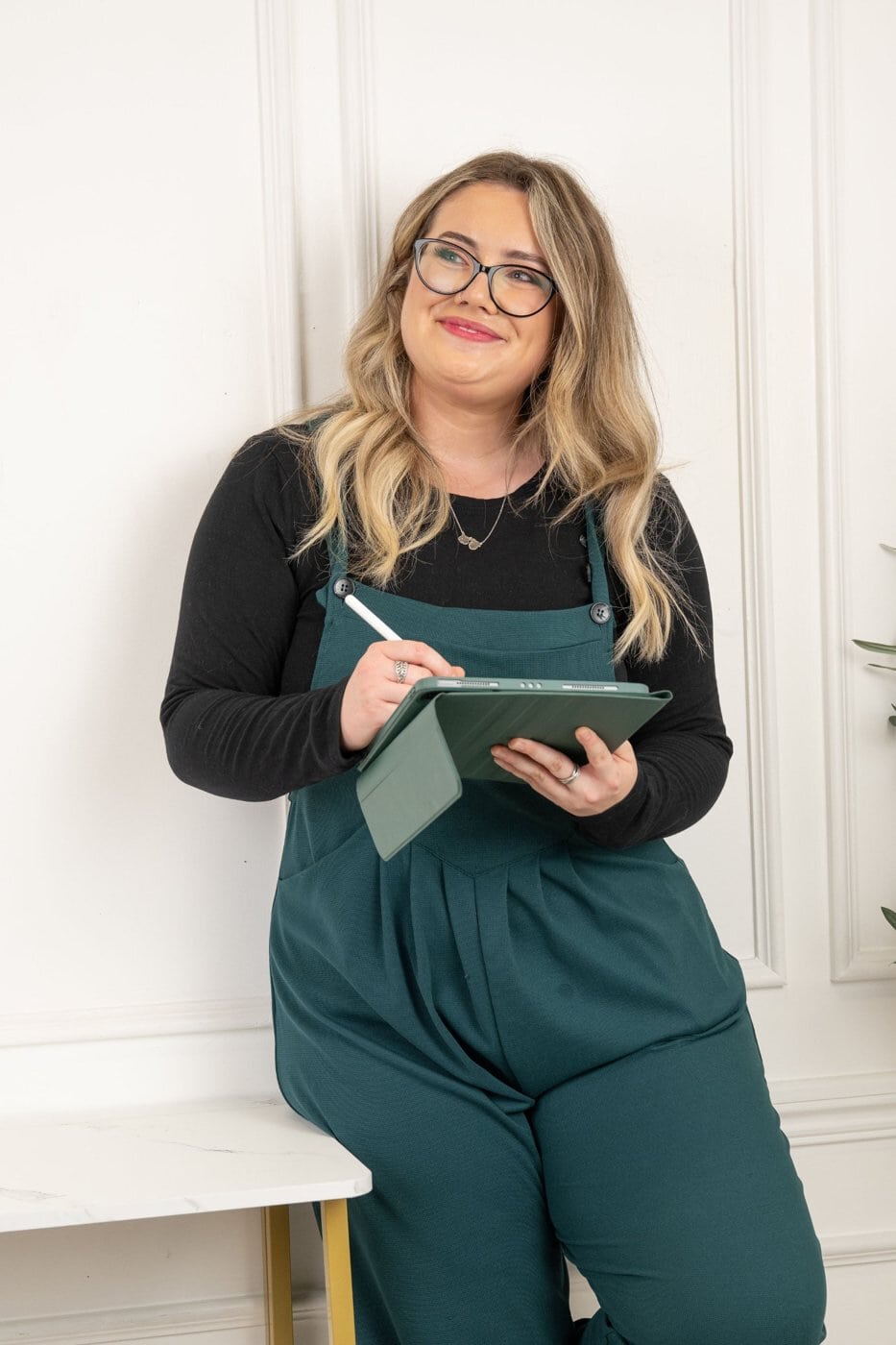 Woman business owner in her personal brand photo, shot by EMpowered Media