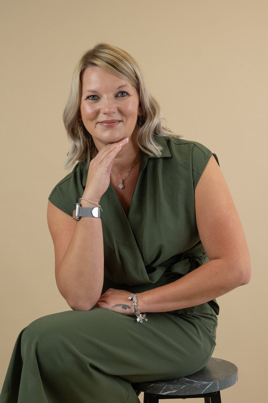 Woman business owner in her personal brand photo, shot by EMpowered Media