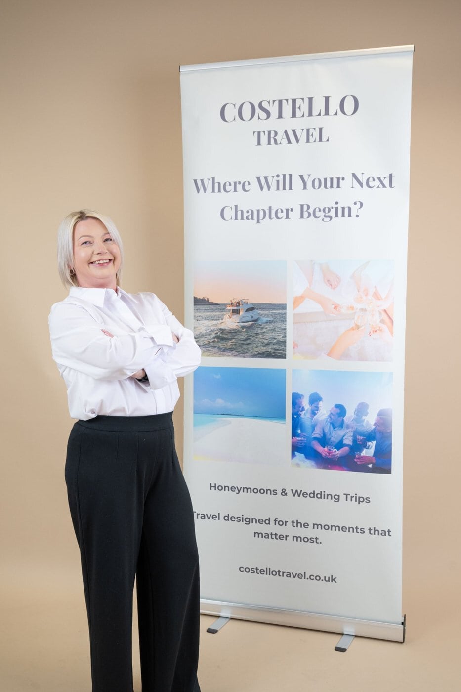 Woman business owner in her personal brand photo, shot by EMpowered Media