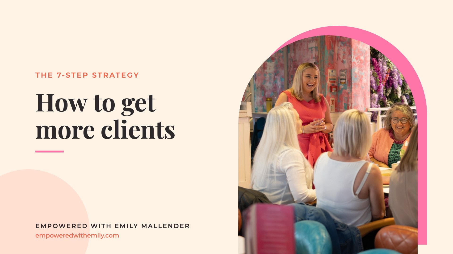 How to get more clients: blog by Emily Mallender, business coach for women