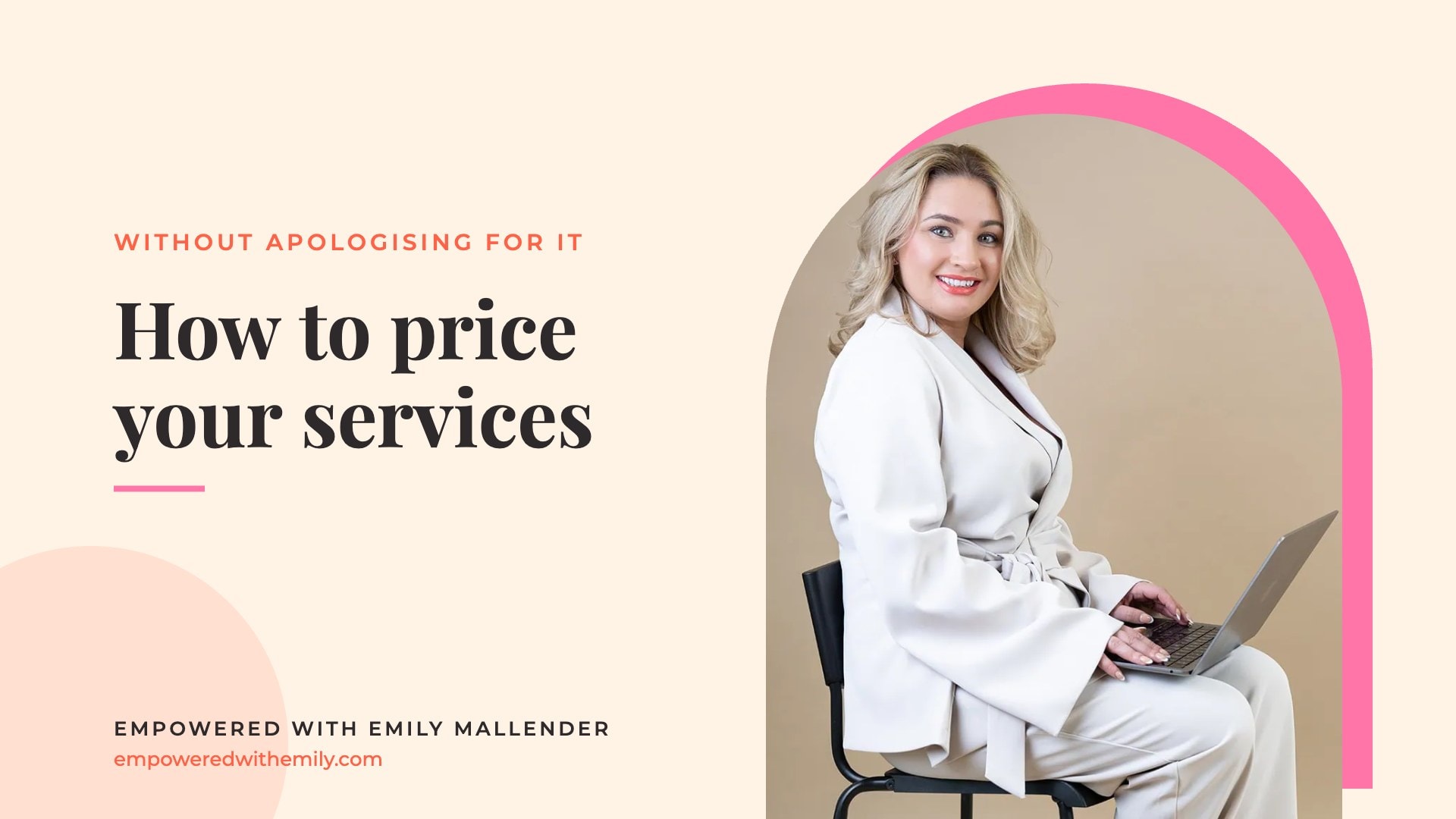 How to price your services: blog by Emily Mallender, business coach for women