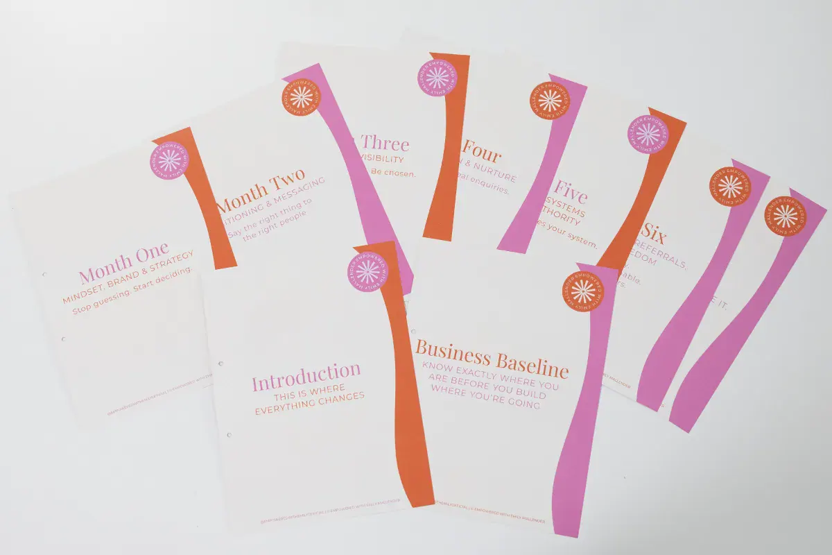 Visible and Paid workbooks, 6 months laid out