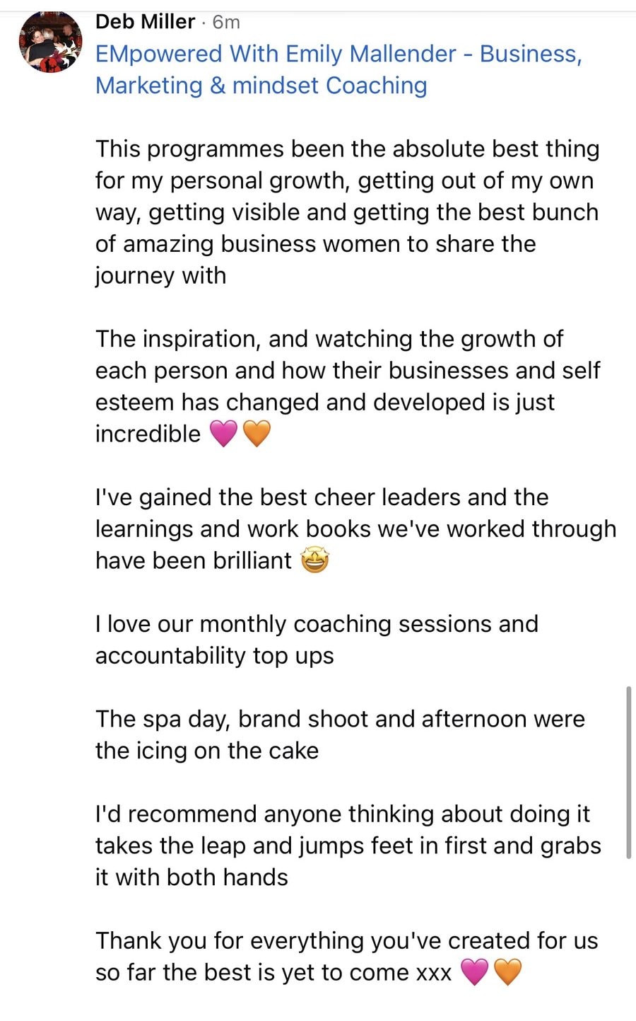 Deb Miller on Visible and Paid: the absolute best thing for my personal growth